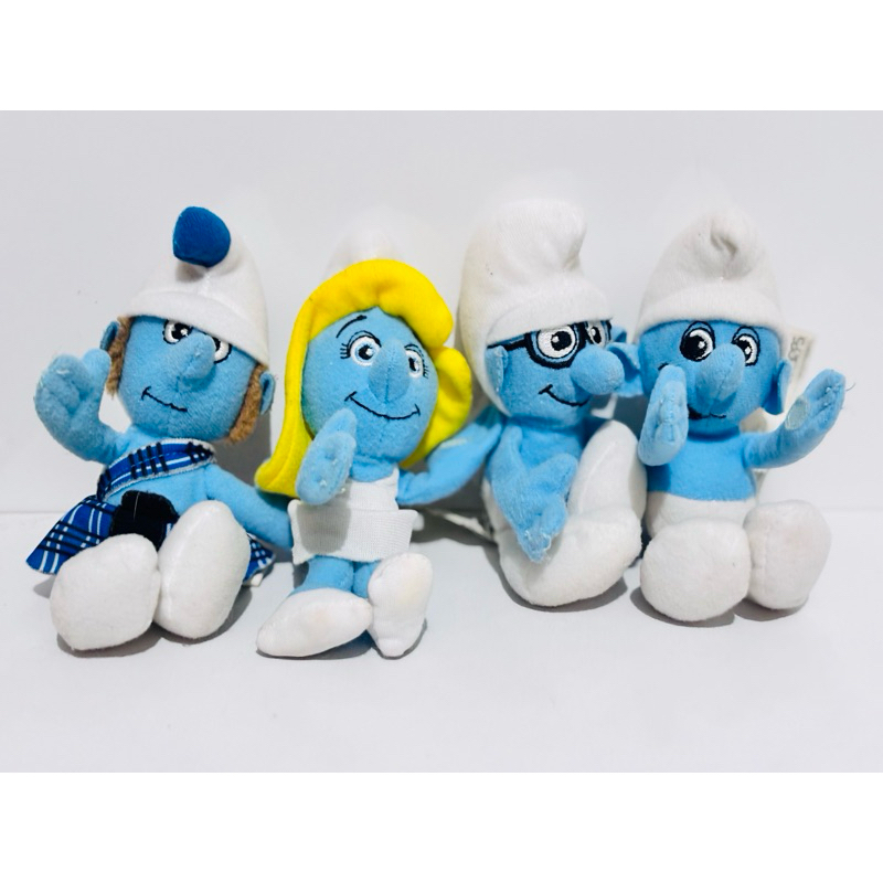 Os Smurfs Agarradinho De Pelúcia McDonald’s Unidade Usado