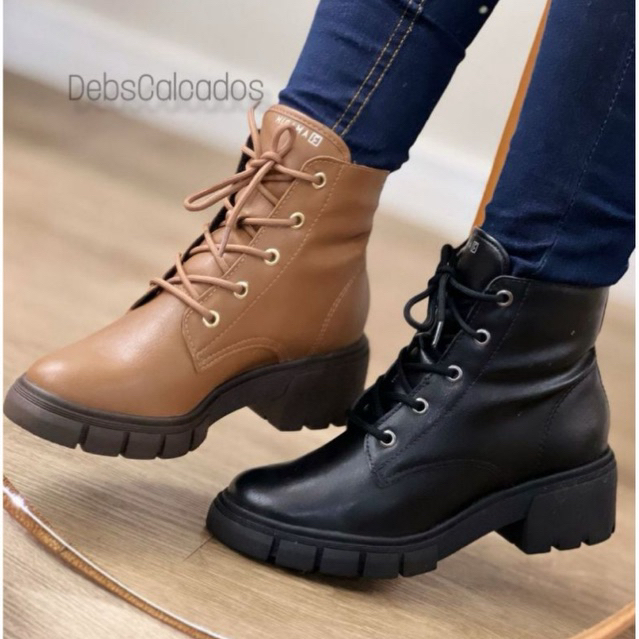 Bota Coturno Ramarim Marrom: Onde Comprar | BuscaProdutos