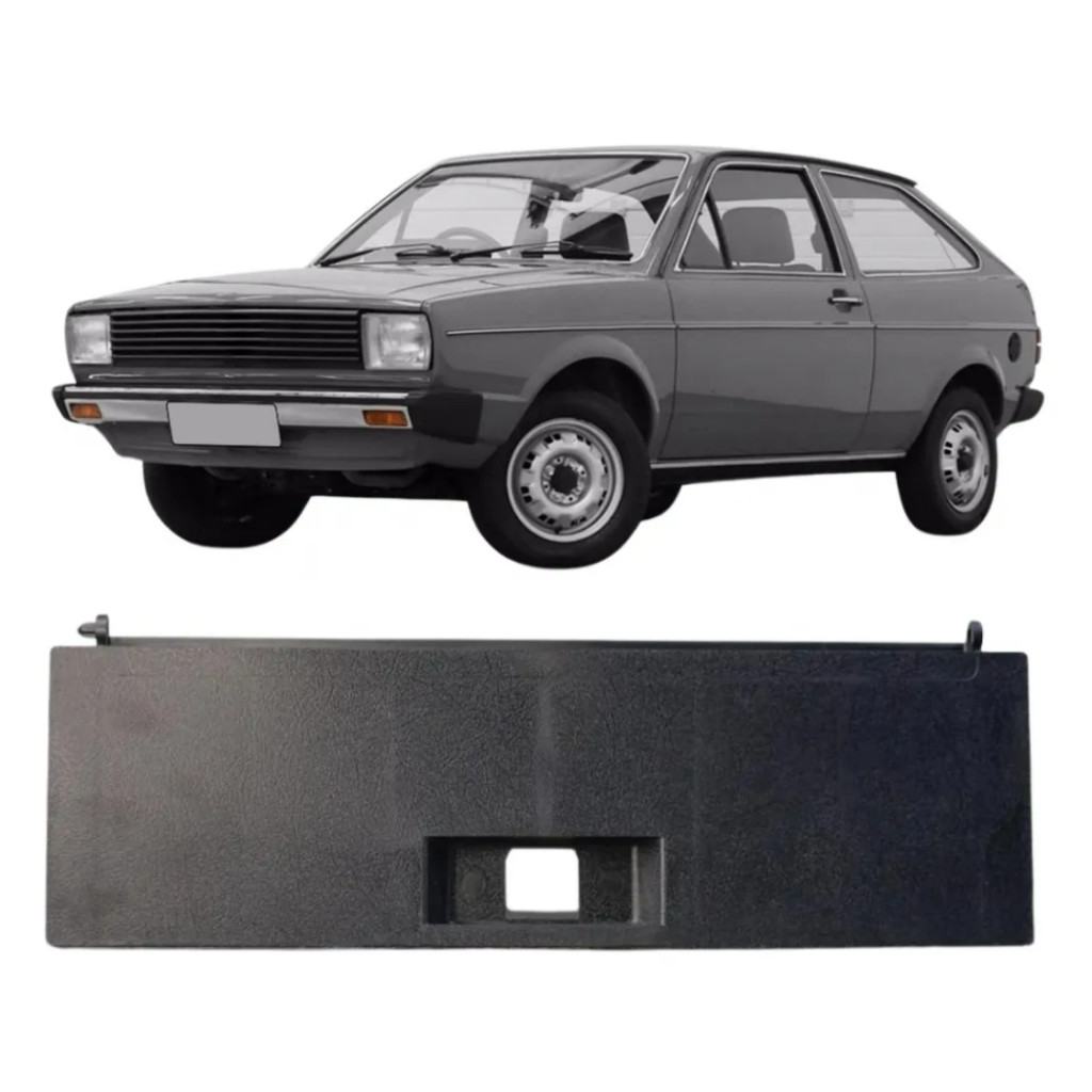 Tampa Porta Luvas Preto Gol Parati Voyage 1980 A 1986 em Oferta na Shopee