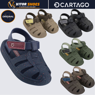 Sandália Baby Infantil Cartago Oslo | Original Cartago em Oferta na Shopee