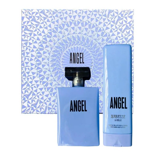 Isabelle La Belle, Kit Hidratante Corporal e Perfume Angel, 100ml Le Parfum, 200ml Hidratante, Fixação 8 Horas, Unissex