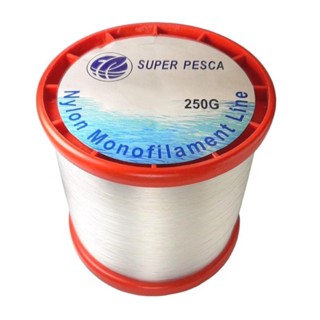 Linha de Pesca Monofilamento Bobina 250g em Oferta na Shopee