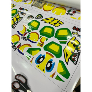 Adesivos agv tartaruga em Oferta na Shopee