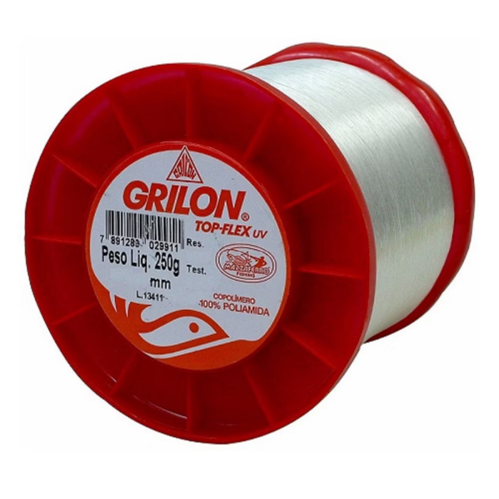 Linha Monofilamento Mazzaferro Grilon 250g - Branca