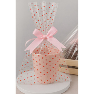 Saco Transparente Decorado 20x29 com 50 unidades em Oferta na Shopee