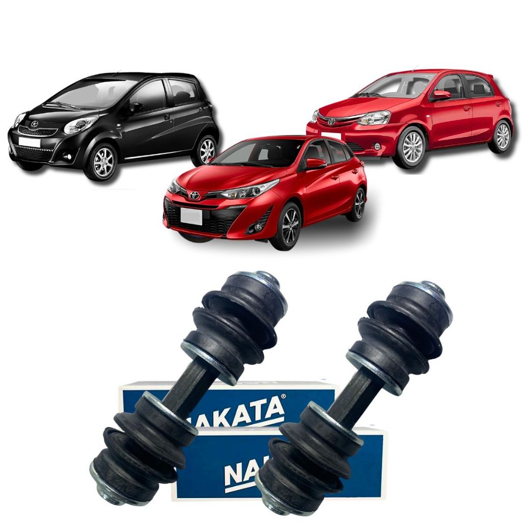 Par Bieleta Suspensão Original Nova Toyota Etios Yaris Jac J2 - Spare Parts and Accessories for Vehicles