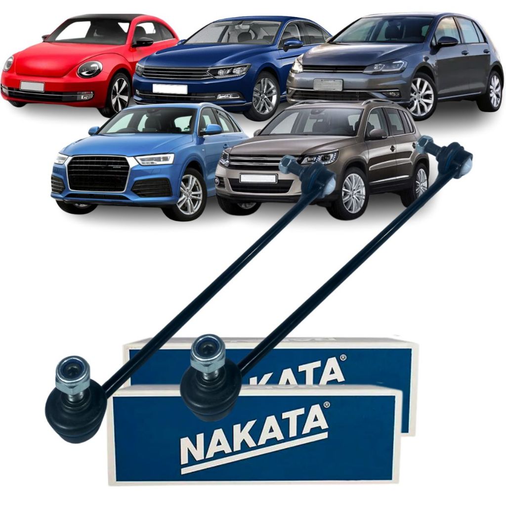 Par Bieleta Suspensão Nakata Vw Passat Cc Audi A3 Q3 Tiguan Jetta Golf