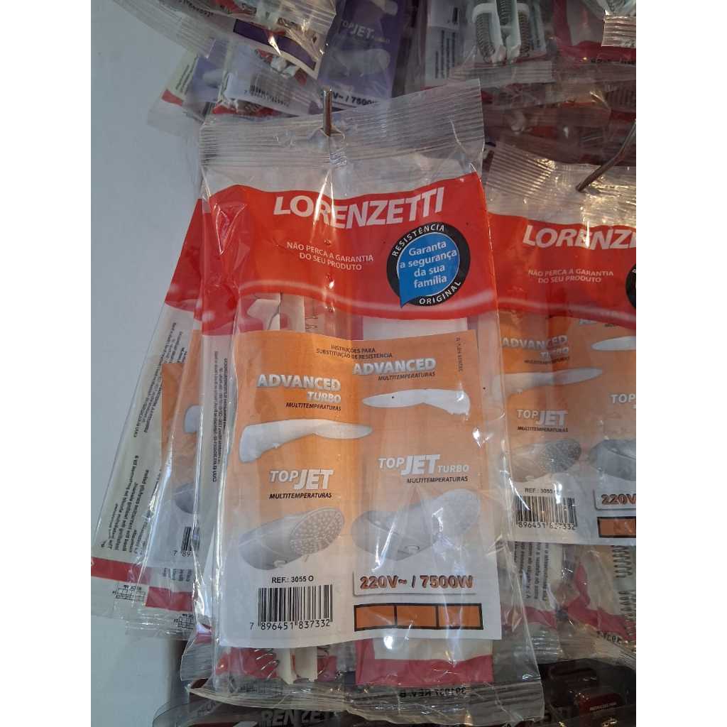 RESISTÊNCIA ORIGINAL PARA CHUVEIROS ADVANCED/TOP JET MULTITEMPERATURAS - LORENZETTI em Oferta na Shopee