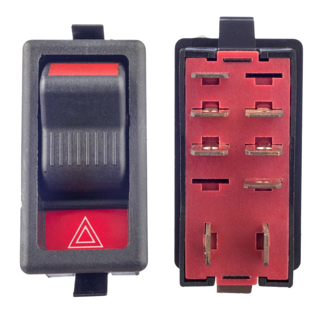 BOTÃO INTERRUPTOR DE PISCA ALERTA FORD CARGO 1987/