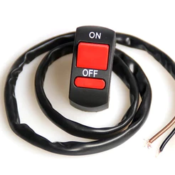 Botão Interruptor 2 Fios Mata Motor On Off / Liga Desliga 12V