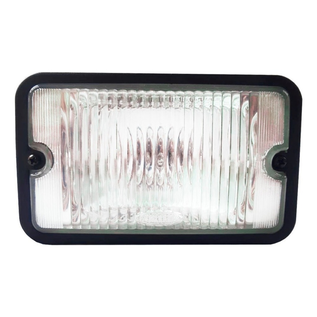 Farol Mobilete Bikelete Lente De Vidro 12v Quadrado