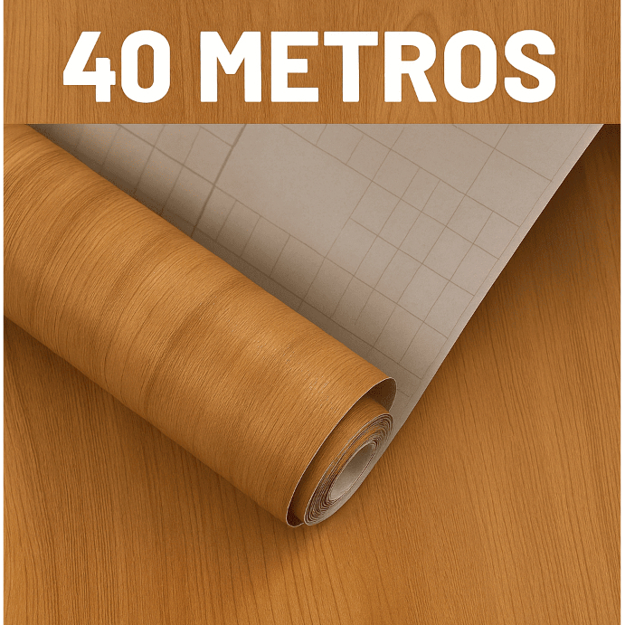 Papel Adesivo 10/20/30/40M Madeira Magnon Madeira Realista  Autocolante Resistente Água Quarto Sala