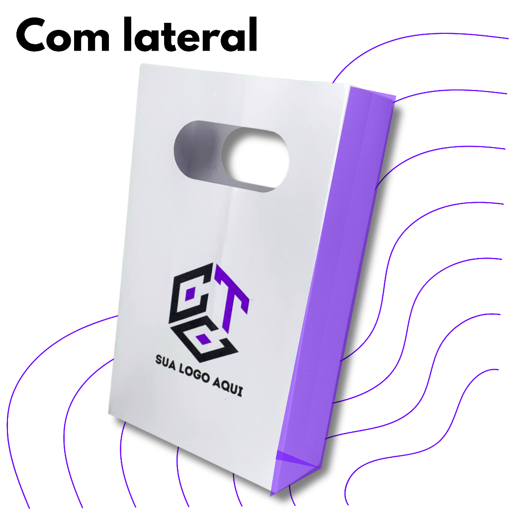 200 Mini P Sacolinhas 180G Personalizadas em Oferta na Shopee