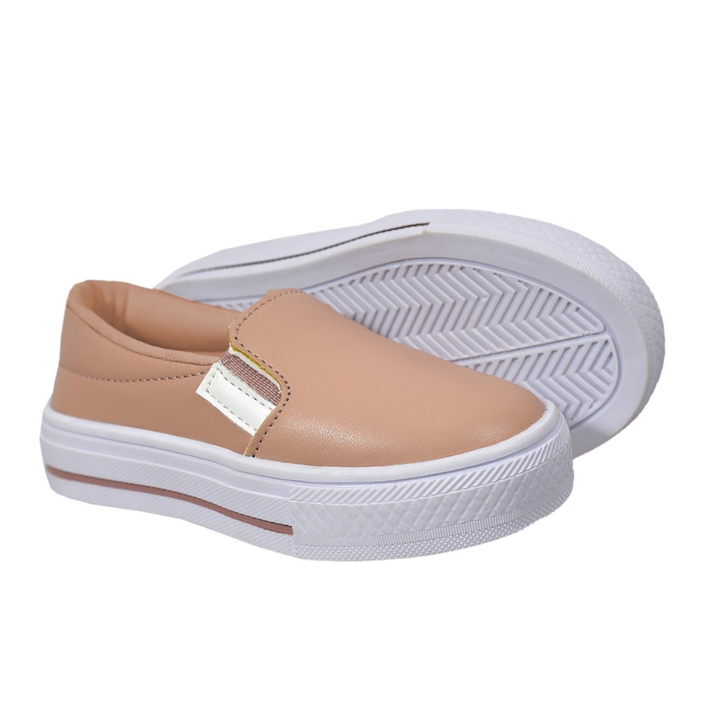 Tênis Sapatênis Slipe Baby infantil Sapatilha Calce Facil Menino e Menina Moda Modinha