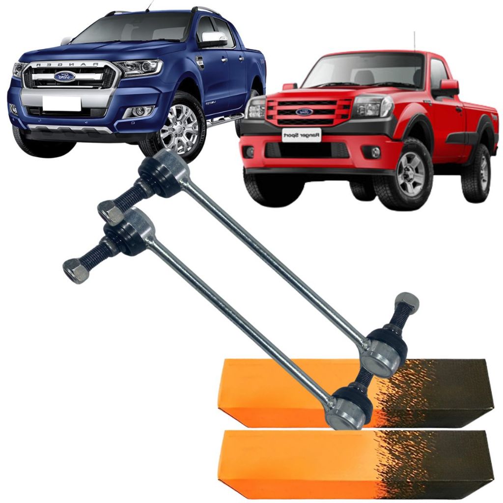 Par Bieleta Suspensão Dianteira Ford Ranger 3.2 20v 2012 Á 2018
