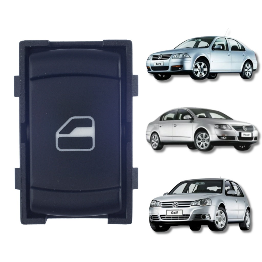 BOTÃO INTERRUPTOR VIDRO ELÉTRICO VW BORA GOLF 1999/2012 em Oferta na Shopee