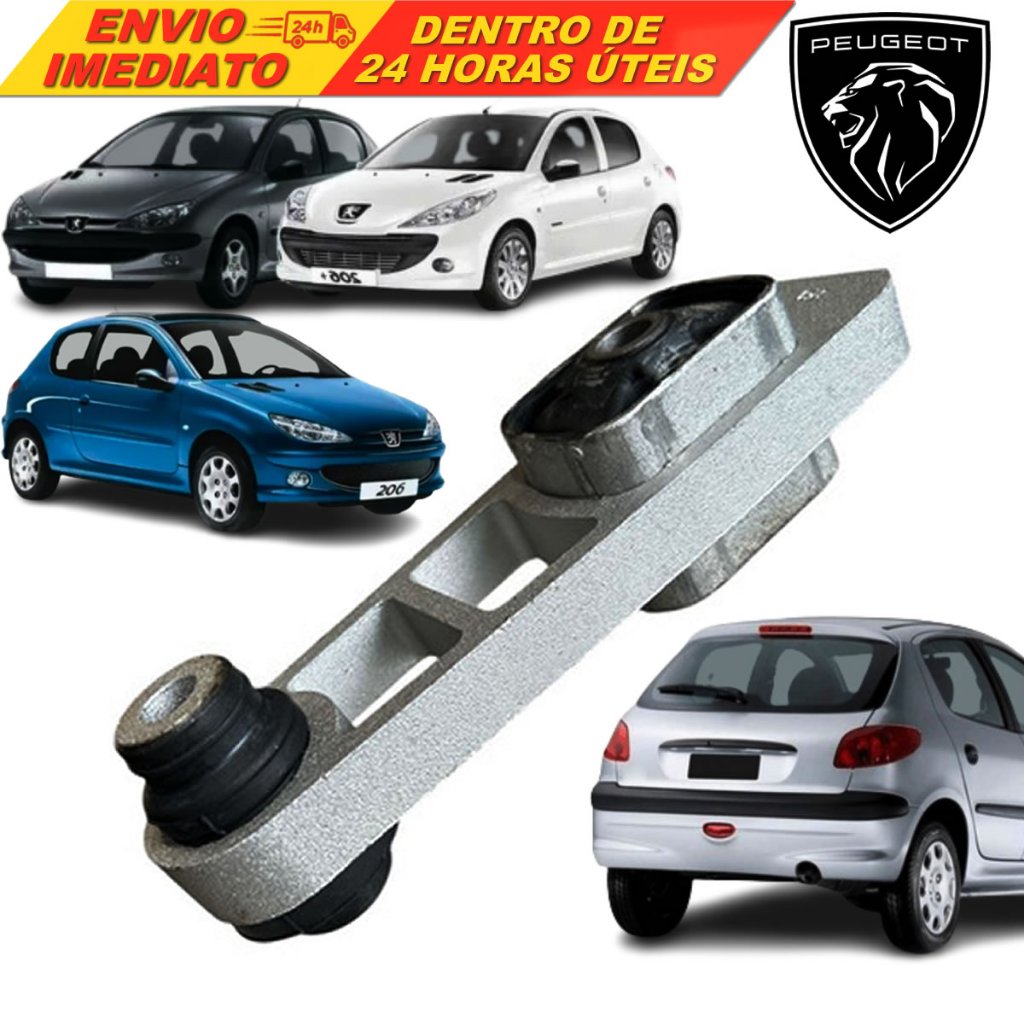 Coxim Traseiro Câmbio Peugeot 206 1.0 1998 a 2010 - Código 180656 (ZAP) em Oferta na Shopee