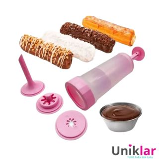 Modelador Manual de Churros Caseiro Fácil de Usar em Oferta na Shopee