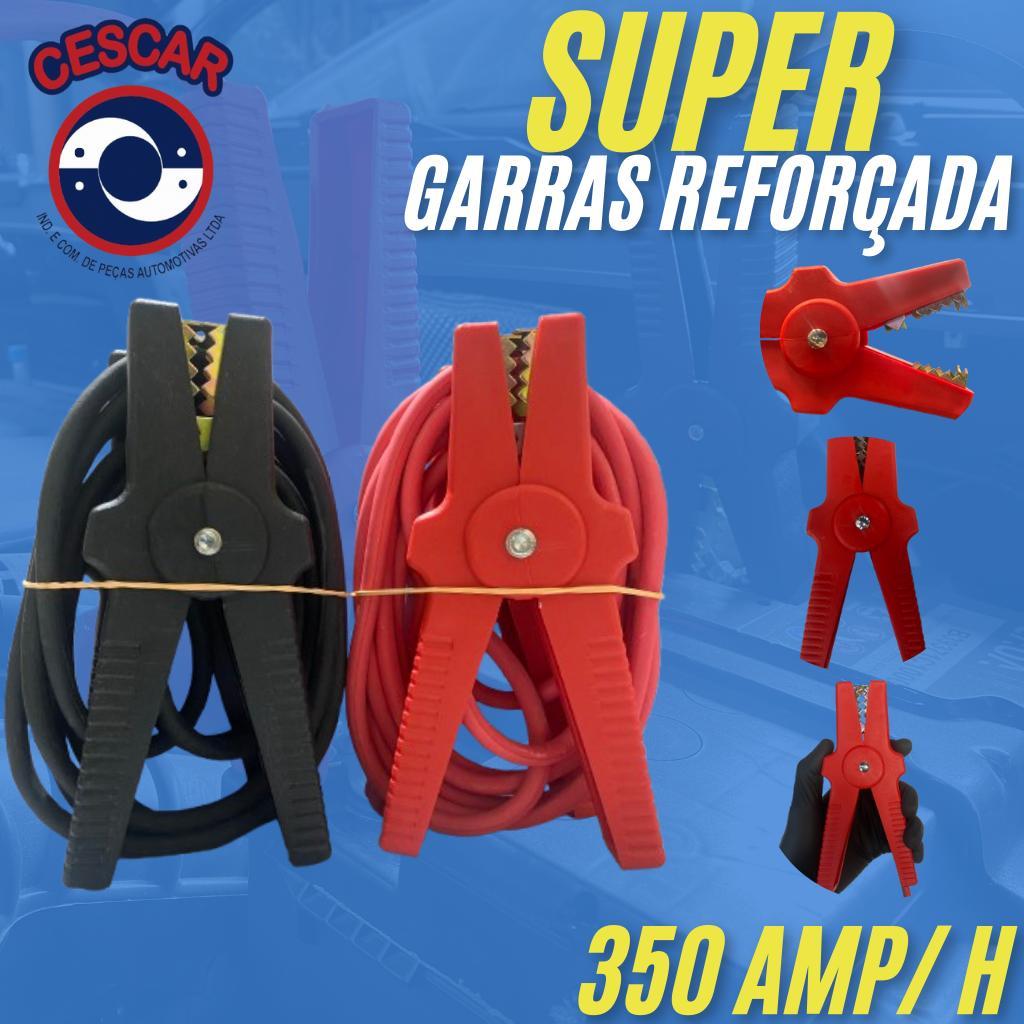 Cabo Transferência Chupeta Carga De Bateria Automotiva 2,5 M 350Amp Universal em Oferta na Shopee