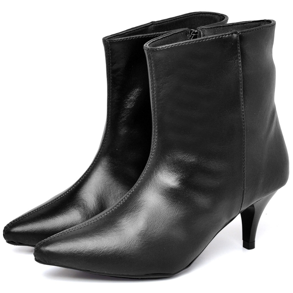 Bota Feminina Salto Kitten Heels Preto Original Dubuy Siena 1712DB em Oferta na Shopee