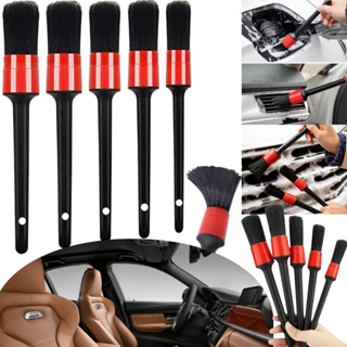 Kit Pincel Automotivo Detalhamento Conjunto 5 Peças Limpeza Automotiva Jogo 5 Peças Higienização em Oferta na Shopee