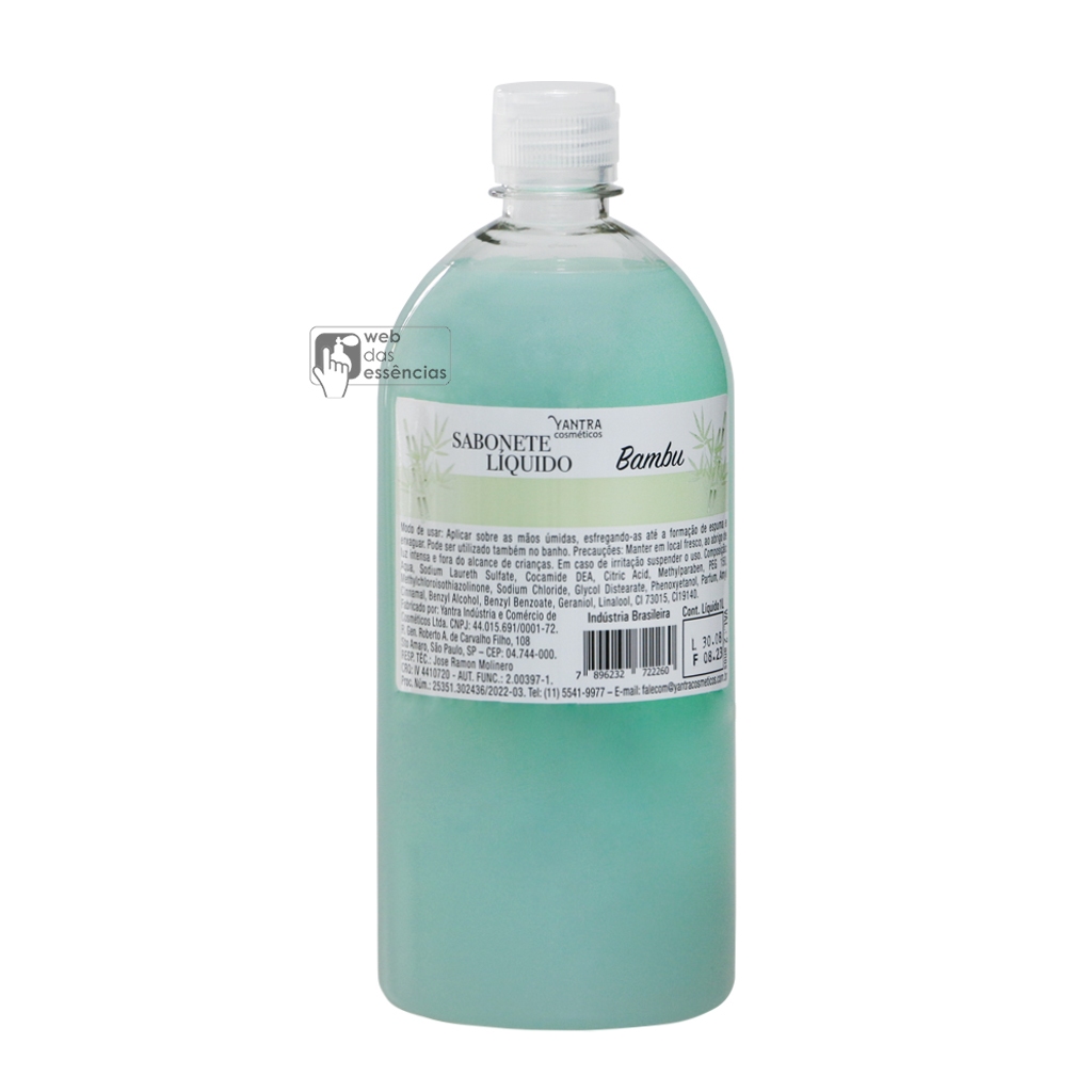 Sabonete Liquido - Yantra Cosméticos 1 litro - Diversas fragrâncias - — imagem 2 de 2