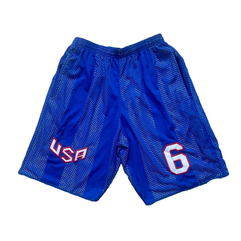 Bermuda Basquete Usa com bolso Treino Academia Lazer Sport