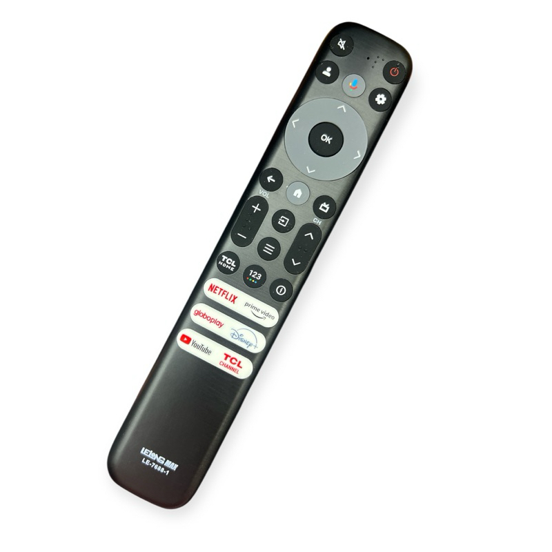 Controle Remoto Para Tv Tcl Rc813 Repõe Rc902 Linha P755 Com Comando de Voz