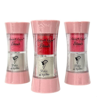 Blush & Iluminador 2 Em 1 Amor e Anjo em Oferta na Shopee