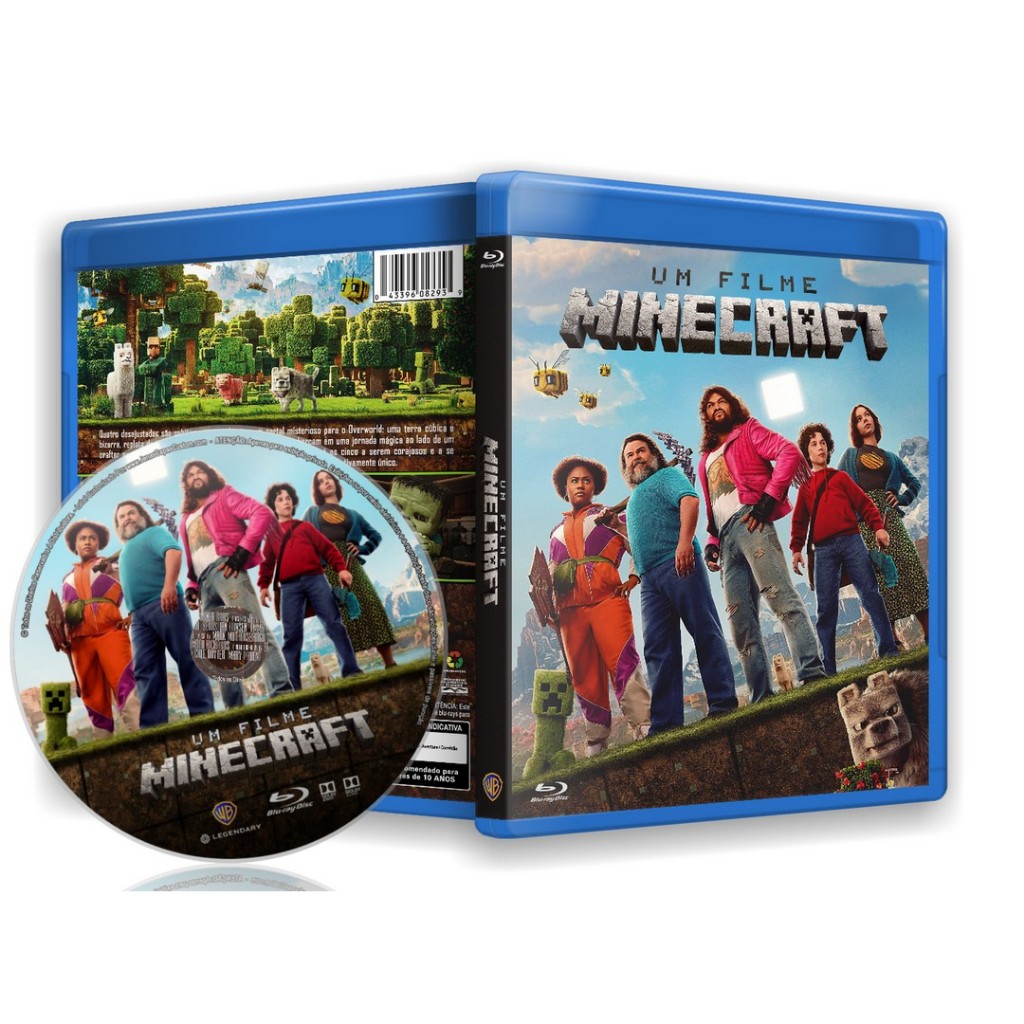 Filme Bluray:  Um Filme Minecraft (2025) Dublado e Legendado
