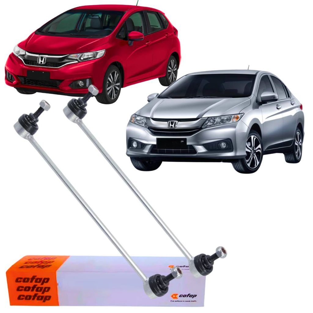 Par Bieleta Suspensão Dianteira City Fit 2015 A 2021 em Oferta na Shopee