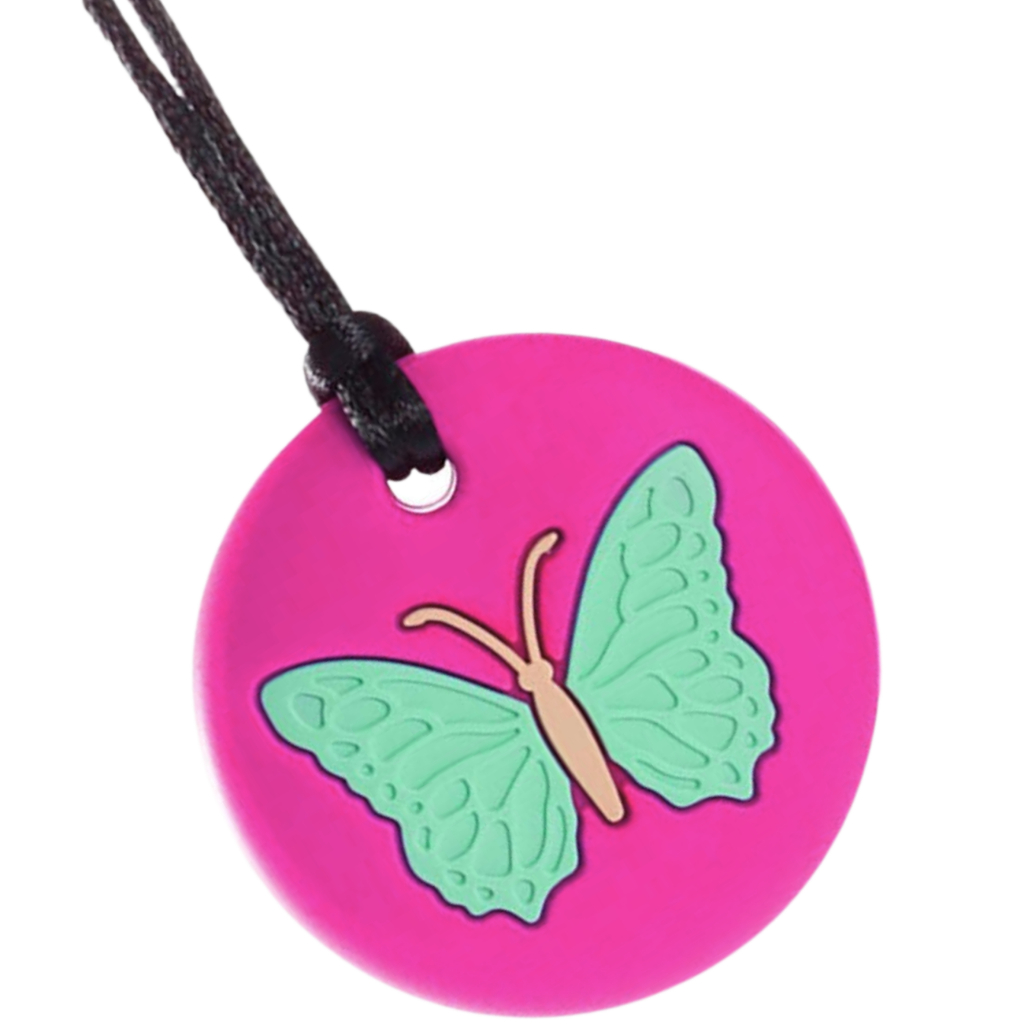 Colar Mordedor Sensorial de Silicone para Autismo Ansiedade em Oferta na Shopee