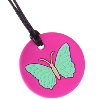 Colar Mordedor Sensorial de Silicone para Autismo Ansiedade em Oferta na Shopee