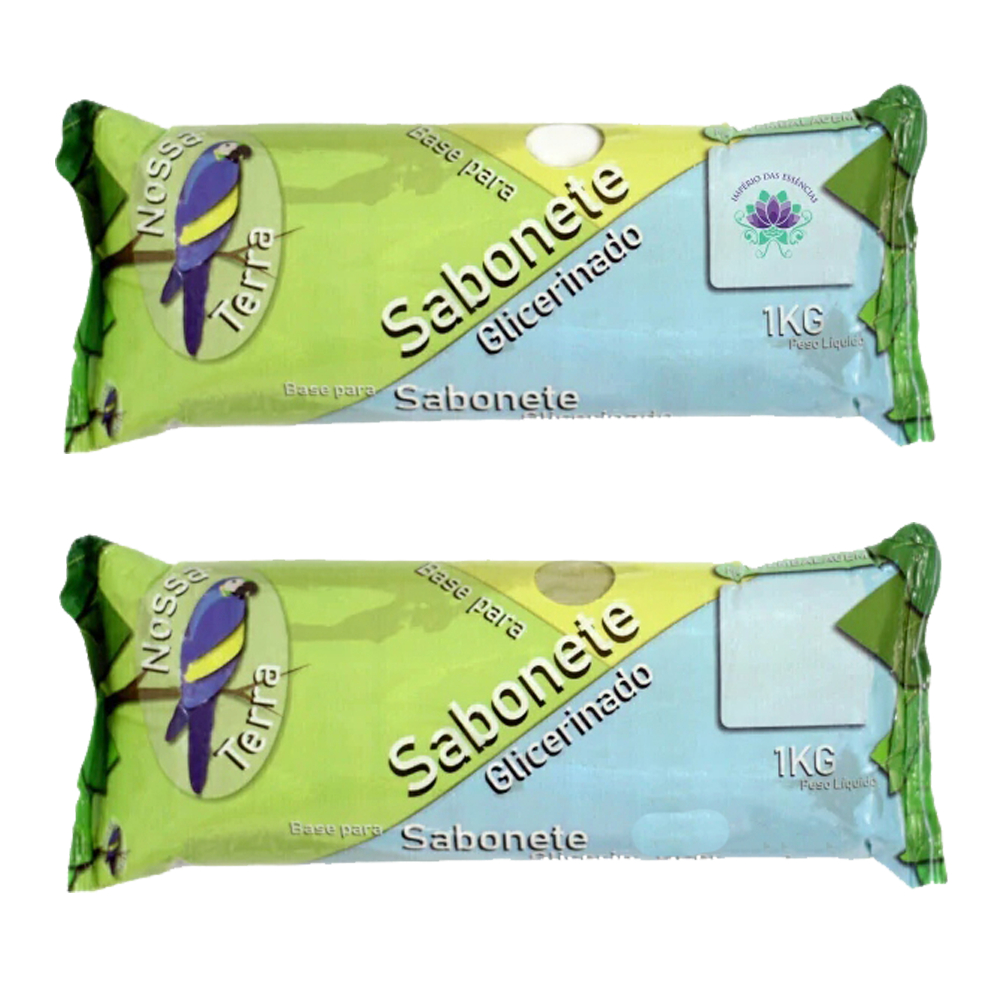 2kg De Base Glicerinada Para Sabonete Branca Ou Transparente em Oferta na Shopee