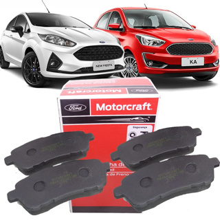 Pastilha de freio Ford Ka e New Fiesta Original Motorcraft -  MB6A2K021AA em Oferta na Shopee