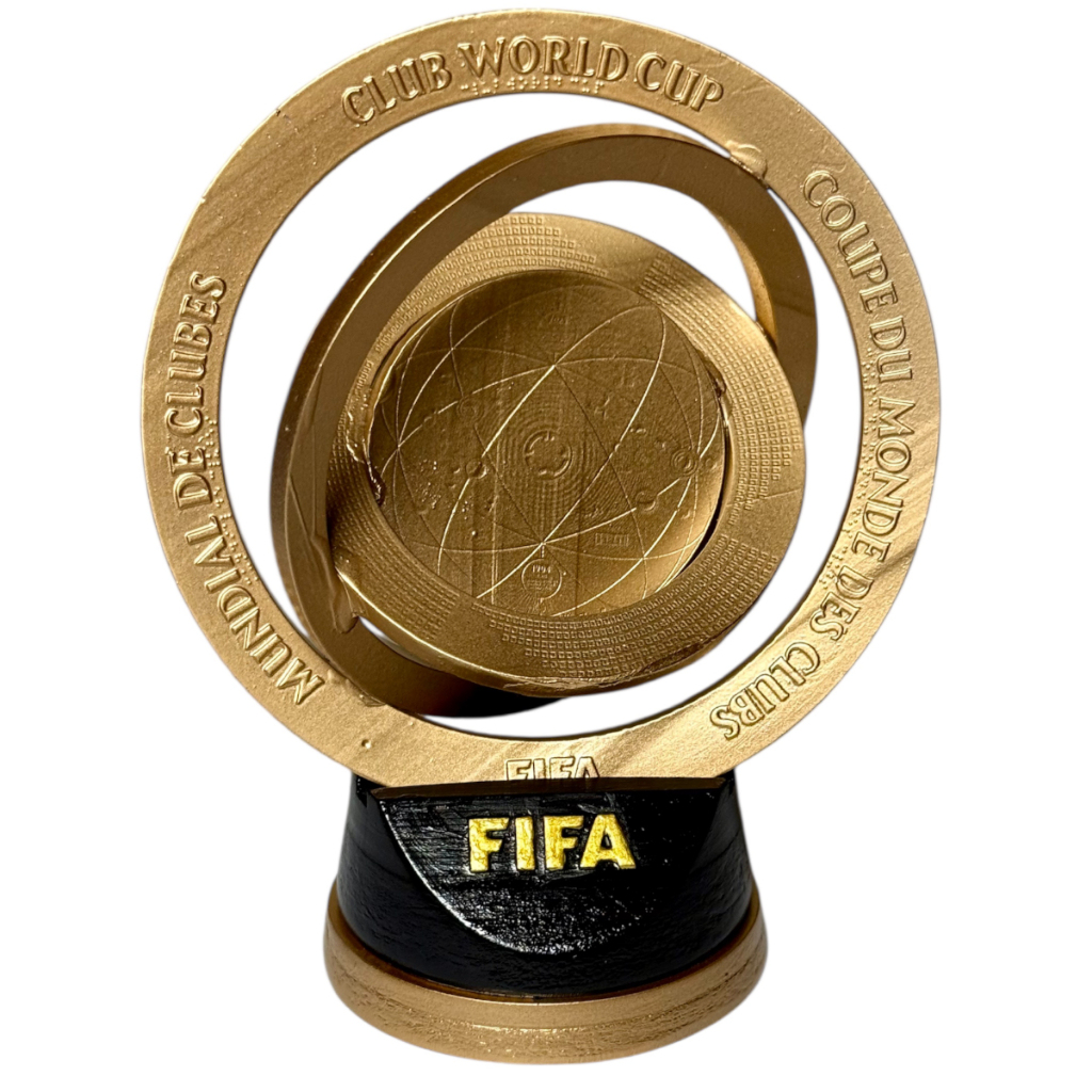 Miniatura Taça (troféu) Copa Super Mundial de Clubes Campeão 2025