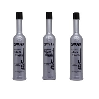 Kit 3 Shampoos Coiffer Gloss Silver Black 300ml Original