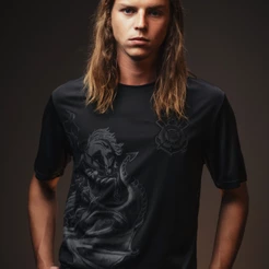 Camisa Corinthians São Jorge Preta Masculina Oficial