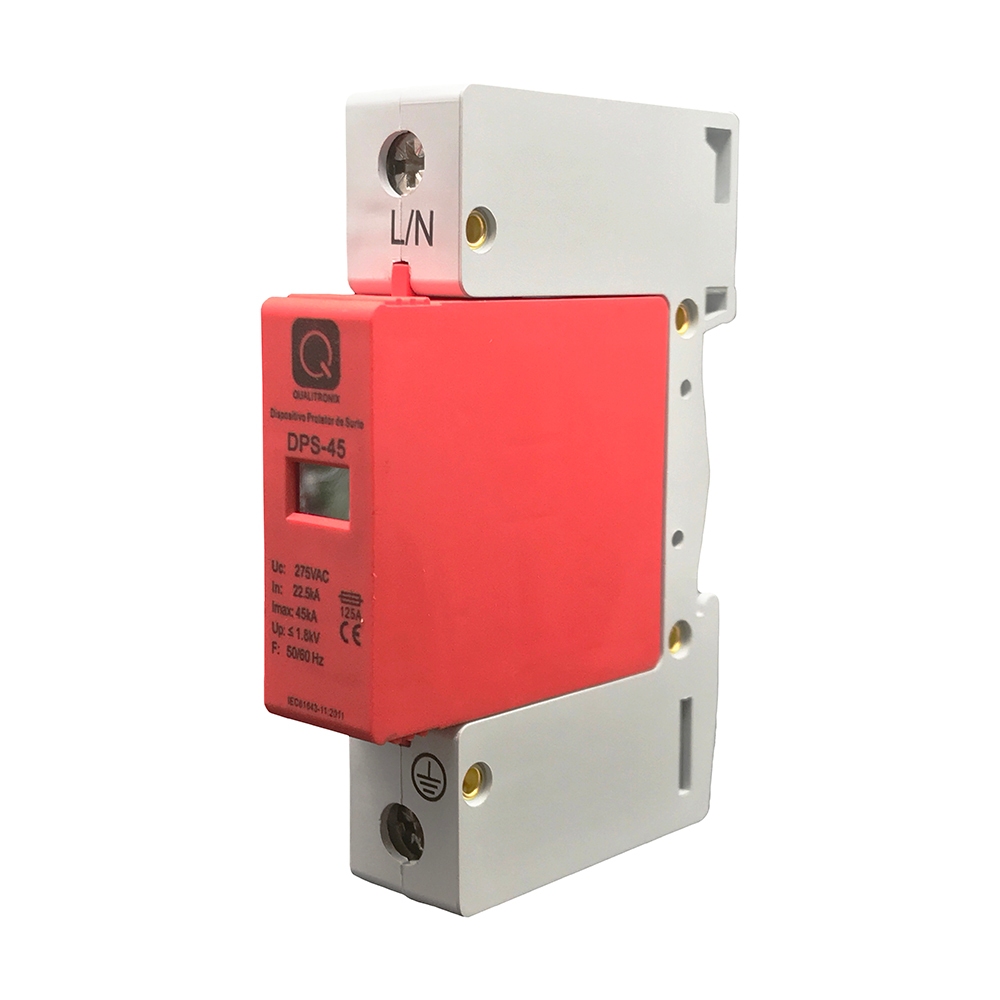 DISPOSITIVO DE PROTECAO DE SURTO - QDPS45 - DPS QUALITRONIX 45KA