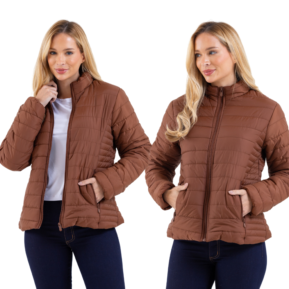 Jaqueta Feminina Plus size P ao g4 Apeluciada Nylon Pelúciado Preta Rosa Verde Marrom g1 g2 g3 g4 em Oferta na Shopee