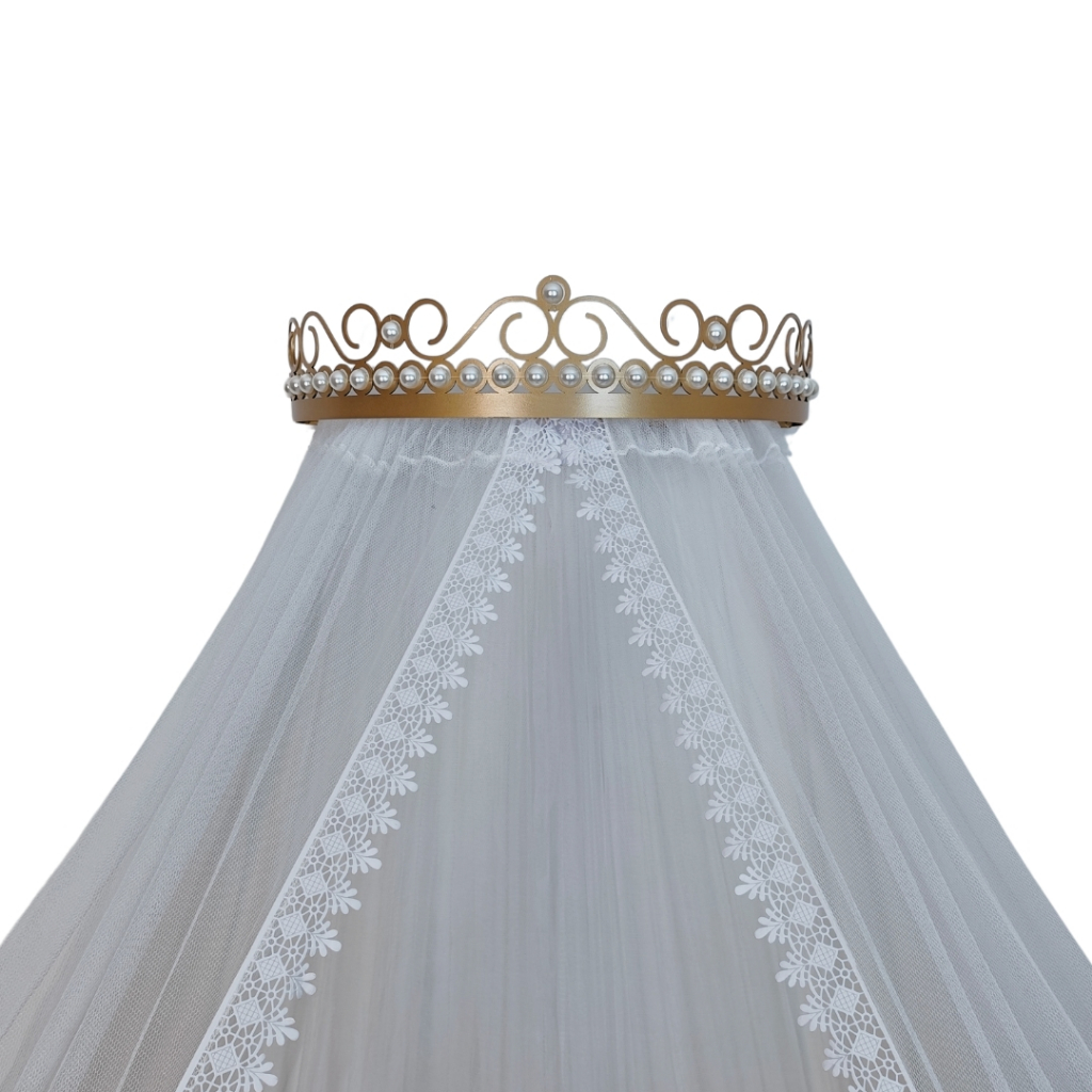 Dossel majestic com mosquiteiro tule