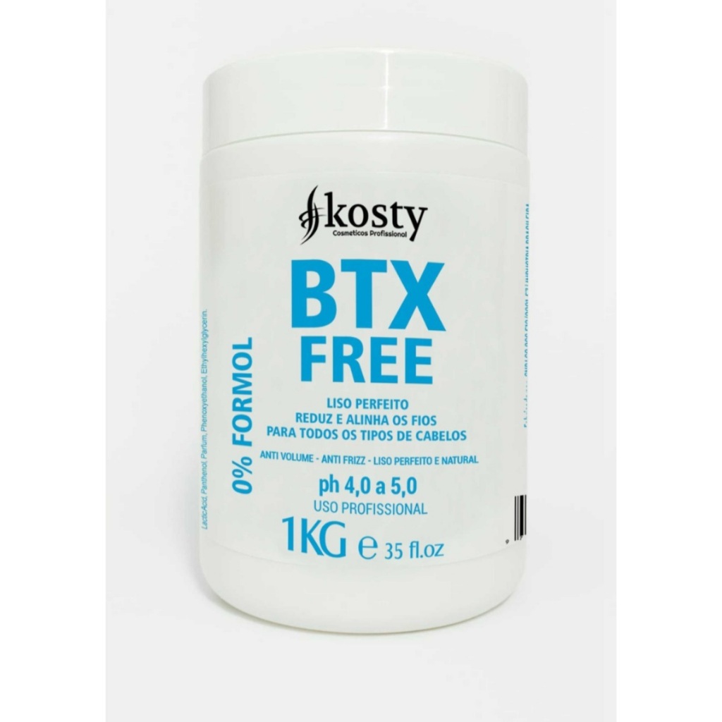 BOTOX LISO PERFEITO 0 FORMOL 1KG KOSTY