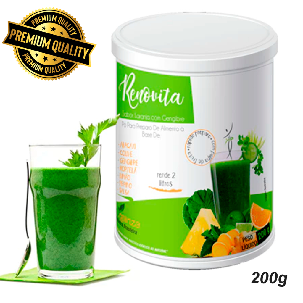 Suco Detox Gengibre Refinax