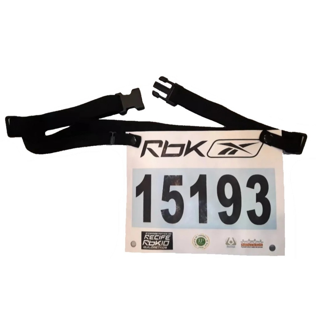 Fixa Número De Cintura Elástico Corrida Ciclismo Caminhada