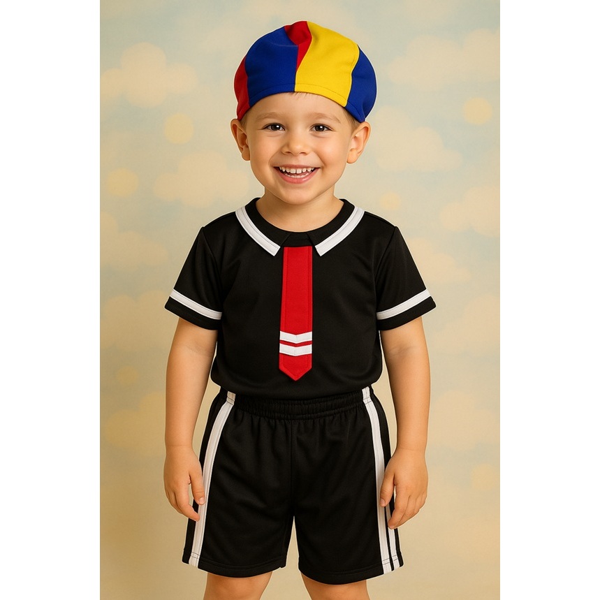 FANTASIA INFANTIL KIKO MENINO TURMA DO CHAVES MENINOS ANIVERÁRIOS FESTAS CARNAVAL em Oferta na Shopee