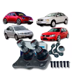 Par Pivô Suspensão Golf New Beetle Bora Audi A3 1999 Á 2012