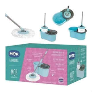 Mop Giratório 13 Litros Esfregão Limpeza Mor em Oferta na Shopee