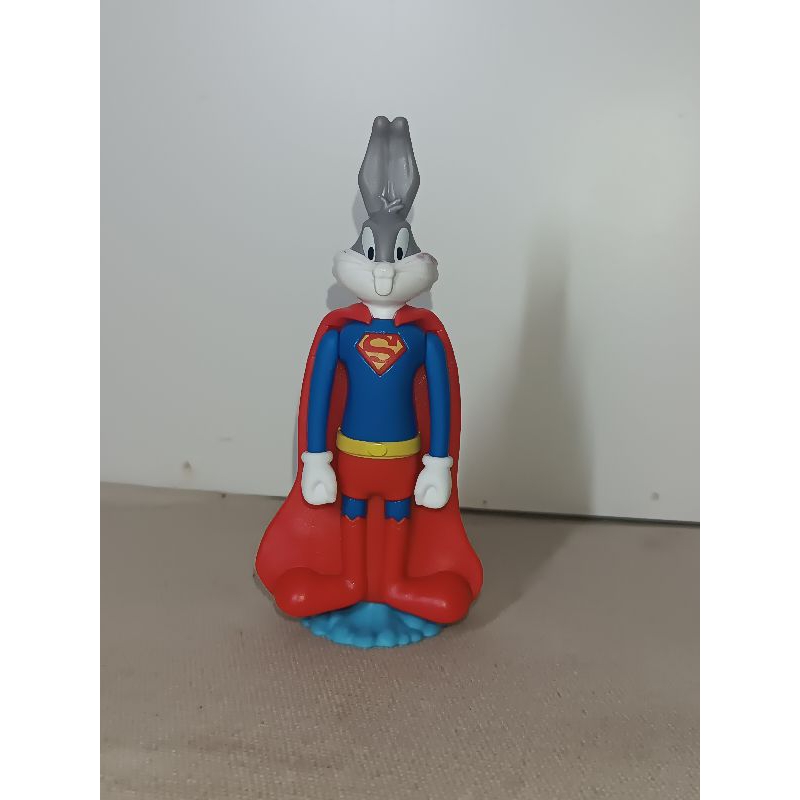 Boneco Pernalonga Superman Burger King Colecionável ver anúncio