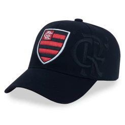 Boné Zico Flamengo Escudo bordado lateral (30346)