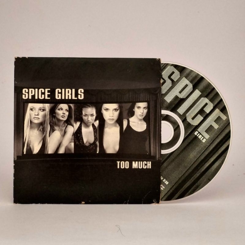 CD Single Spice Girls Too Much IMPORTADO Cardboard